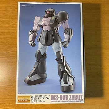 BANDAI - MG 1/100 MS-05B ジオン公国軍量産型モビルスーツ チームカラーバリエーション ザクI 黒い三連星 機動戦士ガンダム プラモデル(0072575) バンダイ MG 1/100 MS-05B ジオン公国軍量産型モビルスーツ チームカラー